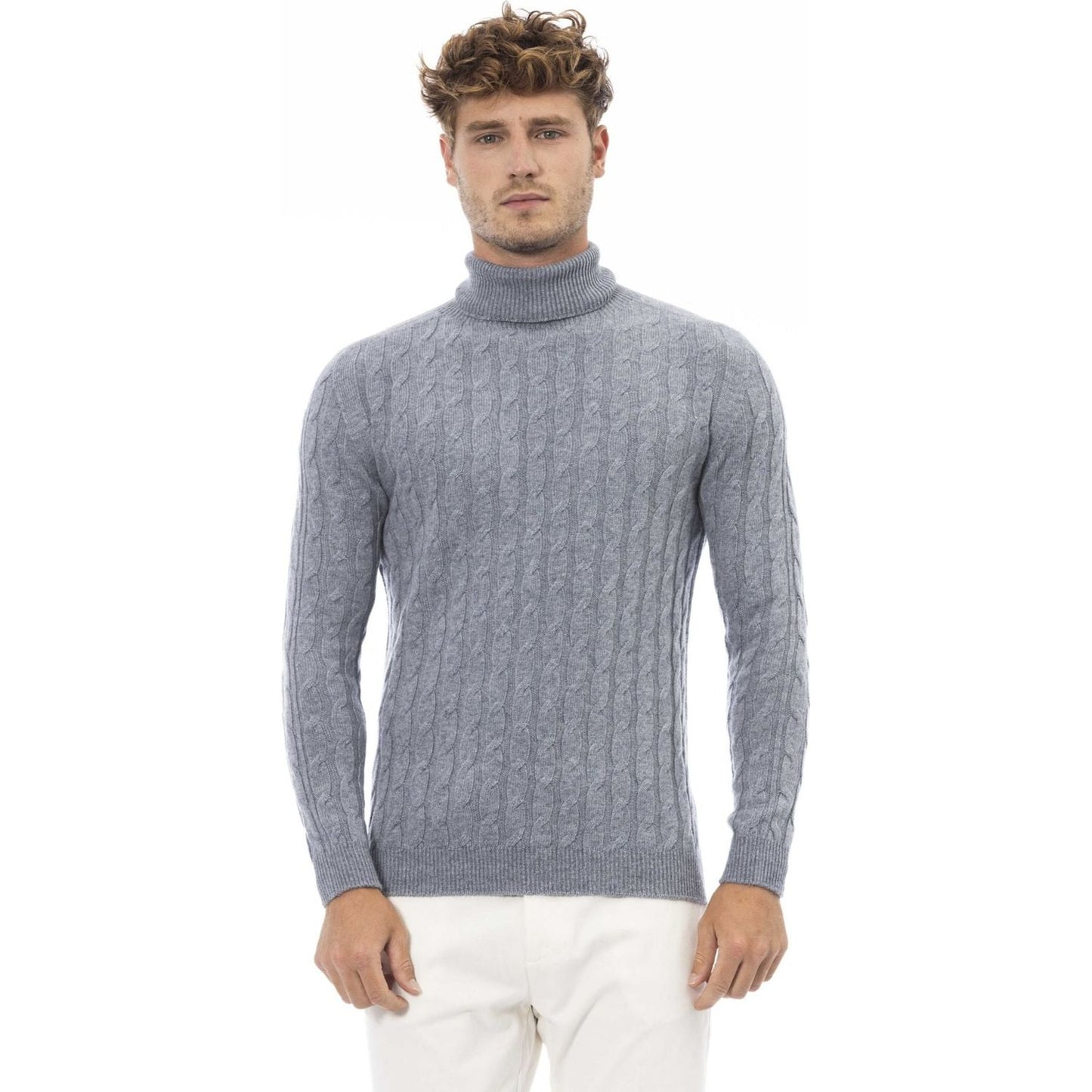 Alpha Studio Sweaters AU113G_9004SKYBLUE:401509