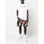 Alexander McQueen Straight Print Shorts 726838QUO768500