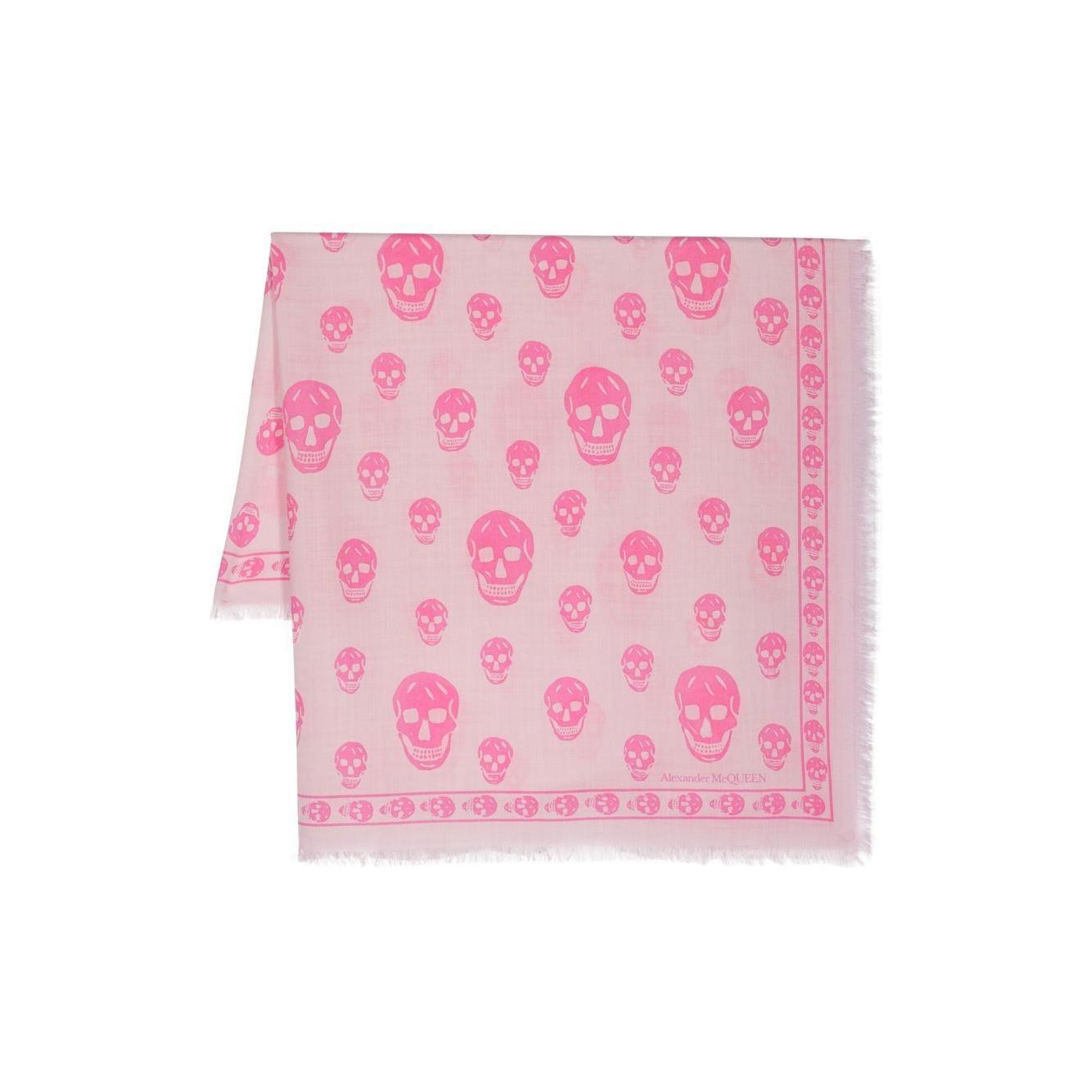 Alexander McQueen Skull wool scarf 557717D3222Q5910