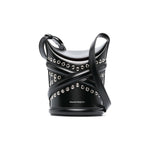 Alexander McQueen The Curve Studded Crossbody Bag 6564671BLEI1000