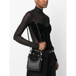 By Far Pre Cosmo leather tote bag 23CRCMSABLFLTSMABL