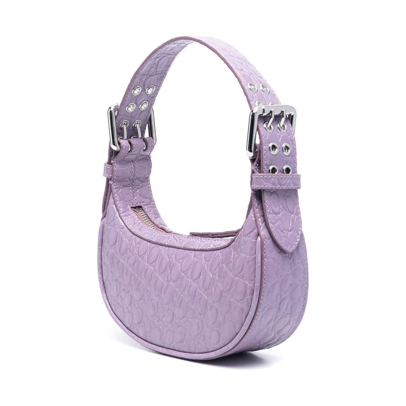 By Far Pre By Far mini Soho crocodile-effect shoulder bag 23CRMNSSPRHCCESMAPRH