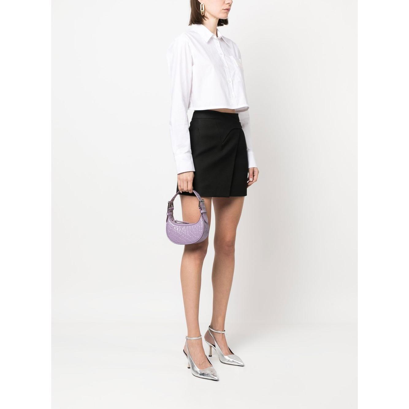 By Far Pre By Far mini Soho crocodile-effect shoulder bag 23CRMNSSPRHCCESMAPRH