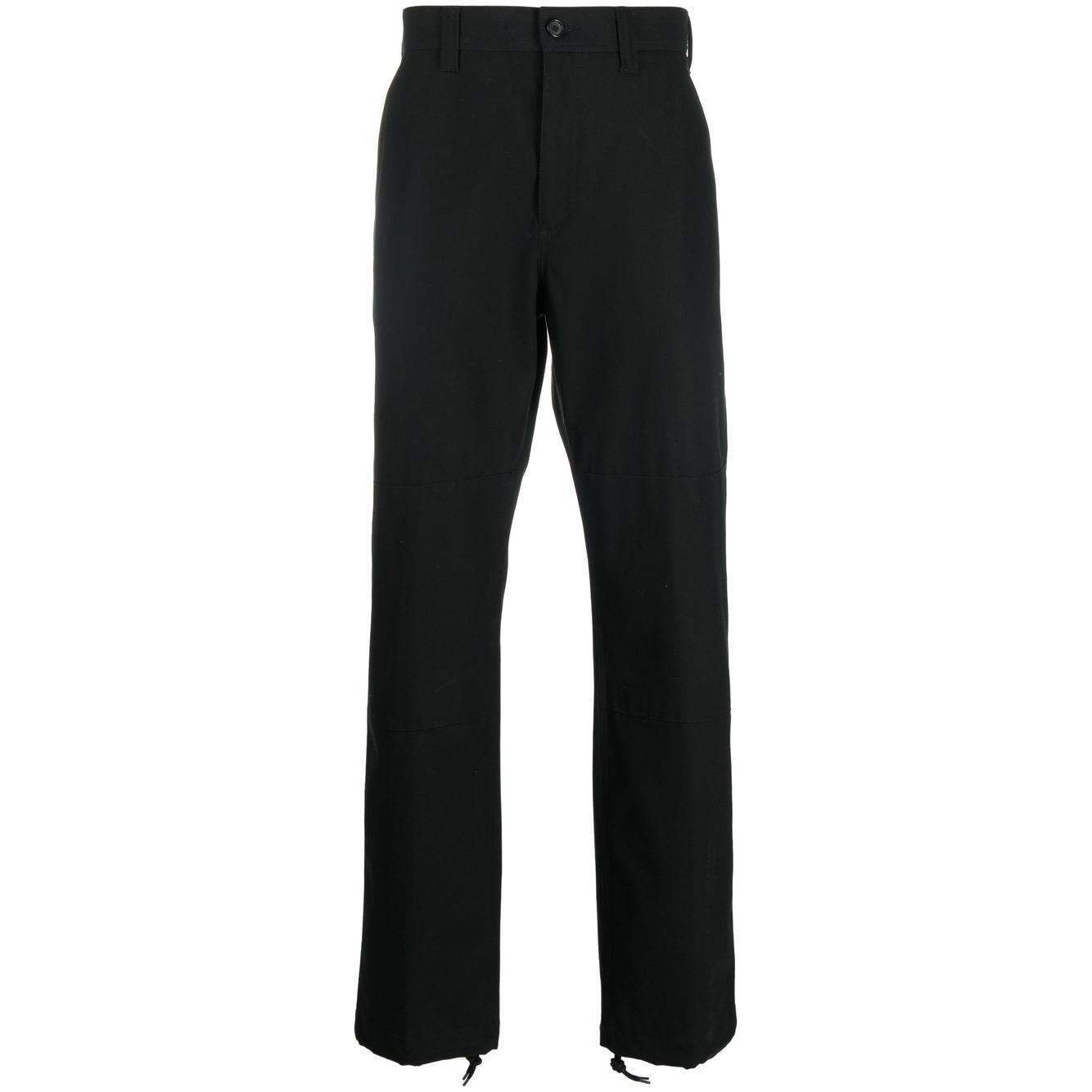 Alexander McQueen drawstring-hem Cotton Trousers 724285QUS031000