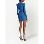 Balmain Skirts Blue AF0LB290KB076KF