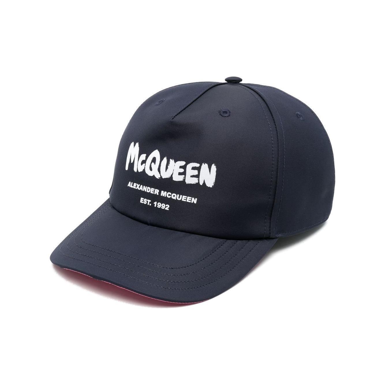 Alexander McQueen Logo baseball cap 6677784404Q4172