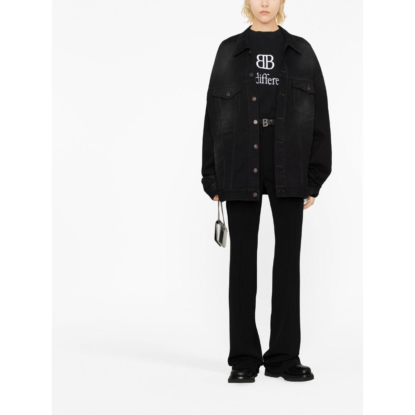 Balenciaga pinstripe straight-leg trousers 725513TNT361070