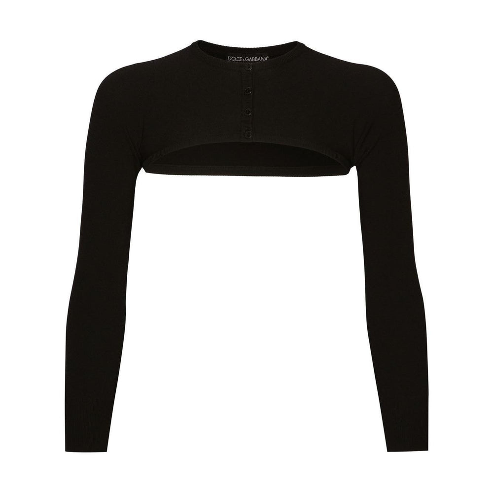 Dolce & Gabbana cropped button-fastening cardigan FXK60TJFMB6N0000