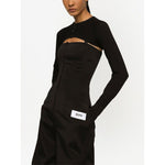 Dolce & Gabbana cropped button-fastening cardigan FXK60TJFMB6N0000