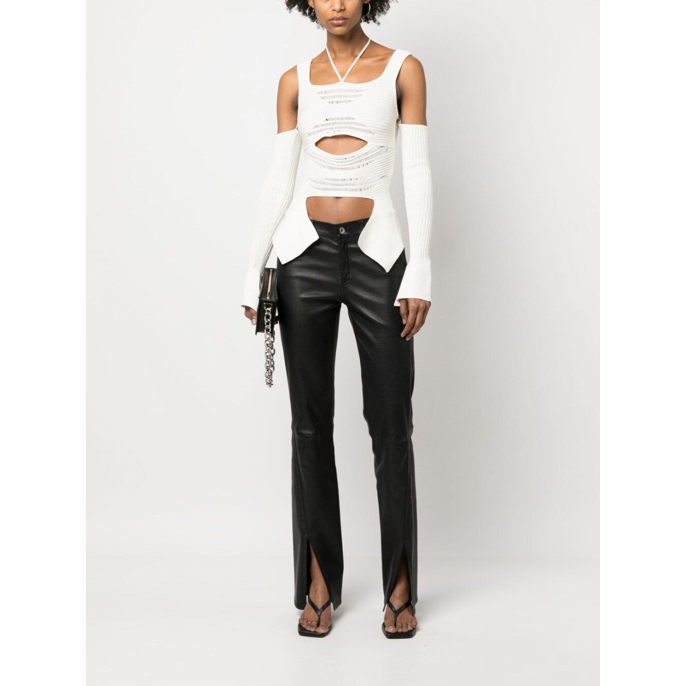 ANDREĀDAMO Andrea Adamo Top White TO139474730474