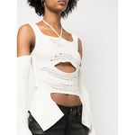ANDREĀDAMO Andrea Adamo Top White TO139474730474
