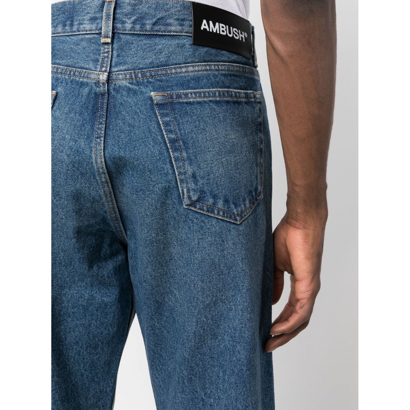 Ambush Jeans Clear Blue BMYA002S23DEN0014900