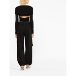 Dolce & Gabbana cut-out Wrap Top F26T8TFUGPON0000