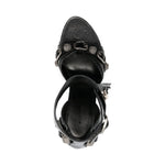 Balenciaga Cagole 110mm leather sandals 743057WAD4E1081