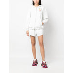 Balenciaga flared elasticated-waist shorts 744725TNVI69012