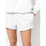 Balenciaga flared elasticated-waist shorts 744725TNVI69012