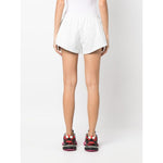 Balenciaga flared elasticated-waist shorts 744725TNVI69012