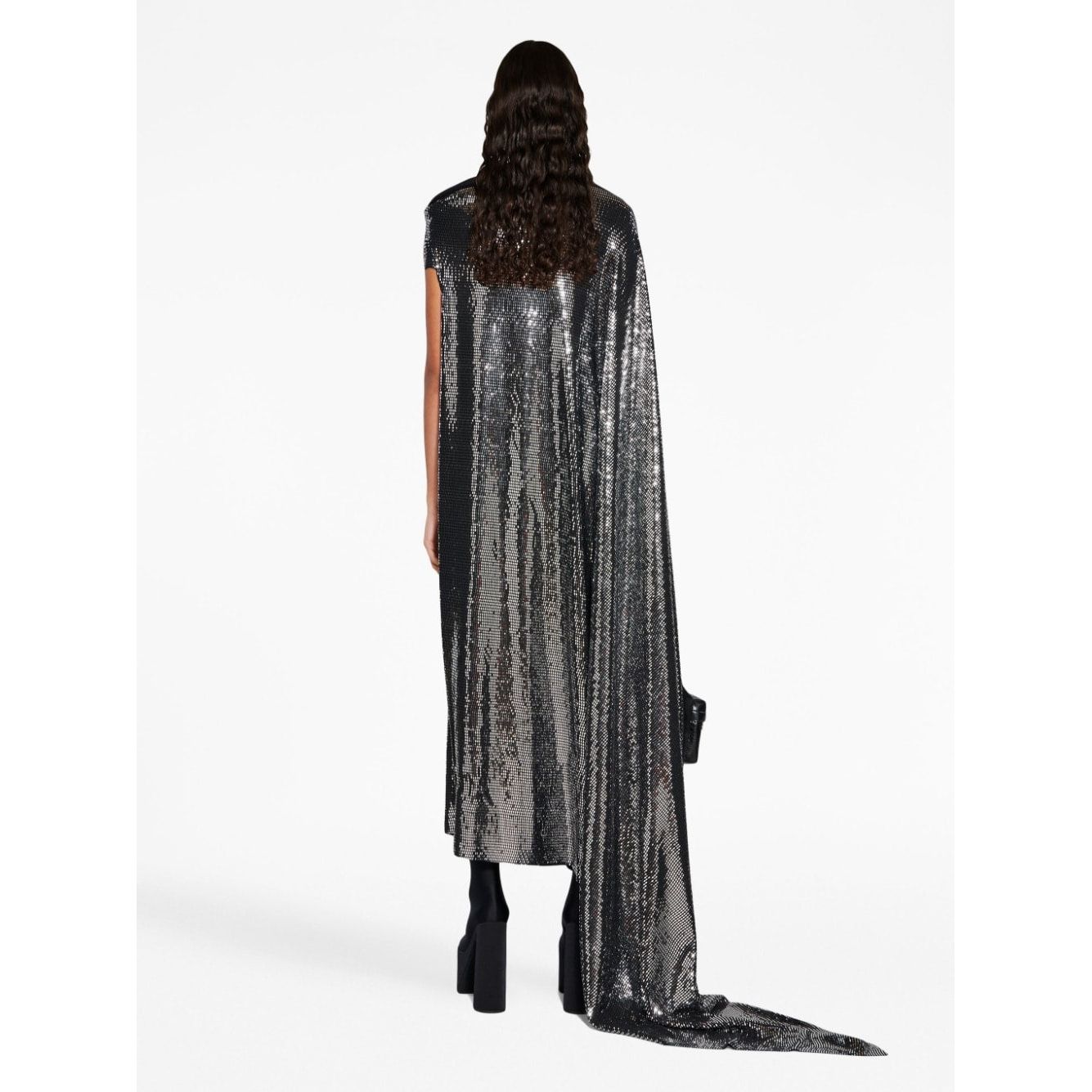 Balenciaga Metallic Effect Midi Dress 746183TOV071073