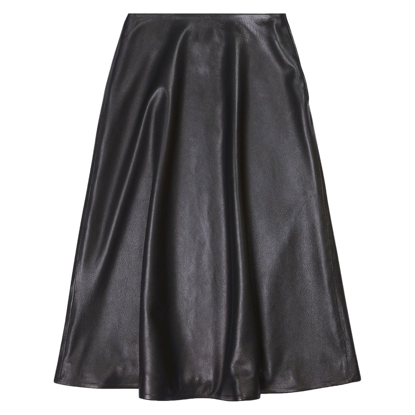Balenciaga leather midi skirt 730777TNS171000