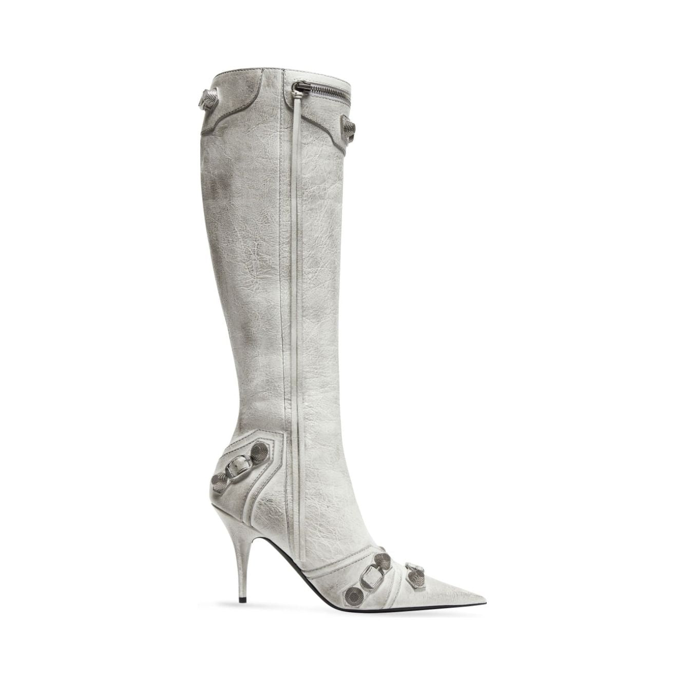 Balenciaga cagole leather boots 694395WAD4H9001