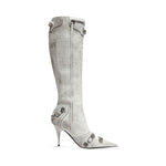 Balenciaga cagole leather boots 694395WAD4H9001