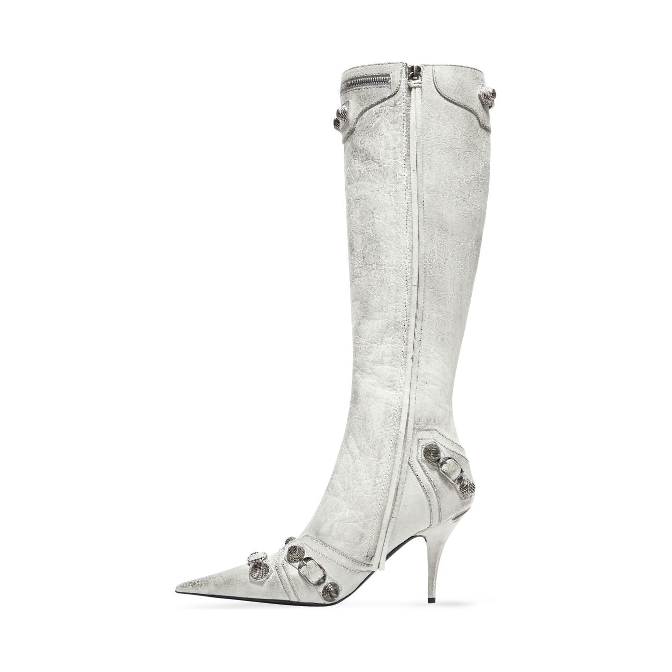 Balenciaga cagole leather boots 694395WAD4H9001
