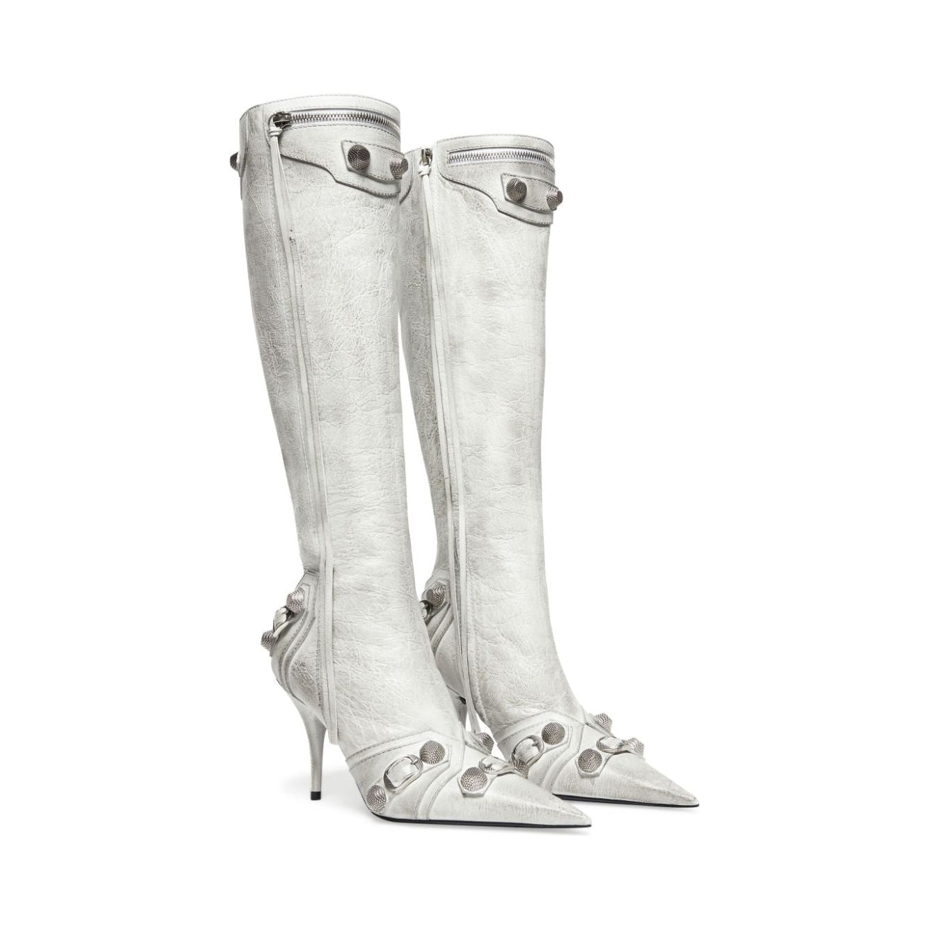 Balenciaga cagole leather boots 694395WAD4H9001