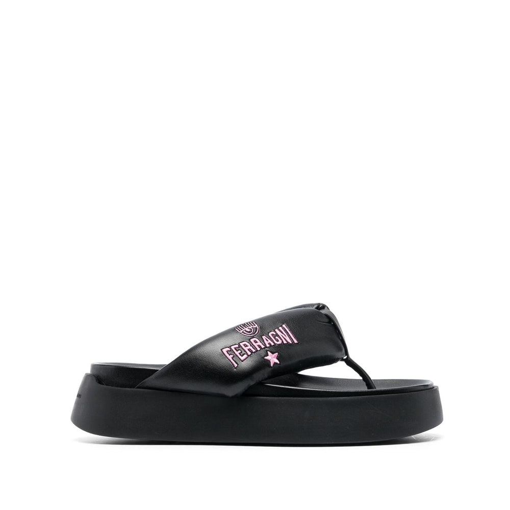 Chiara Ferragni Sandals Black CF3149CFPLATFORM001