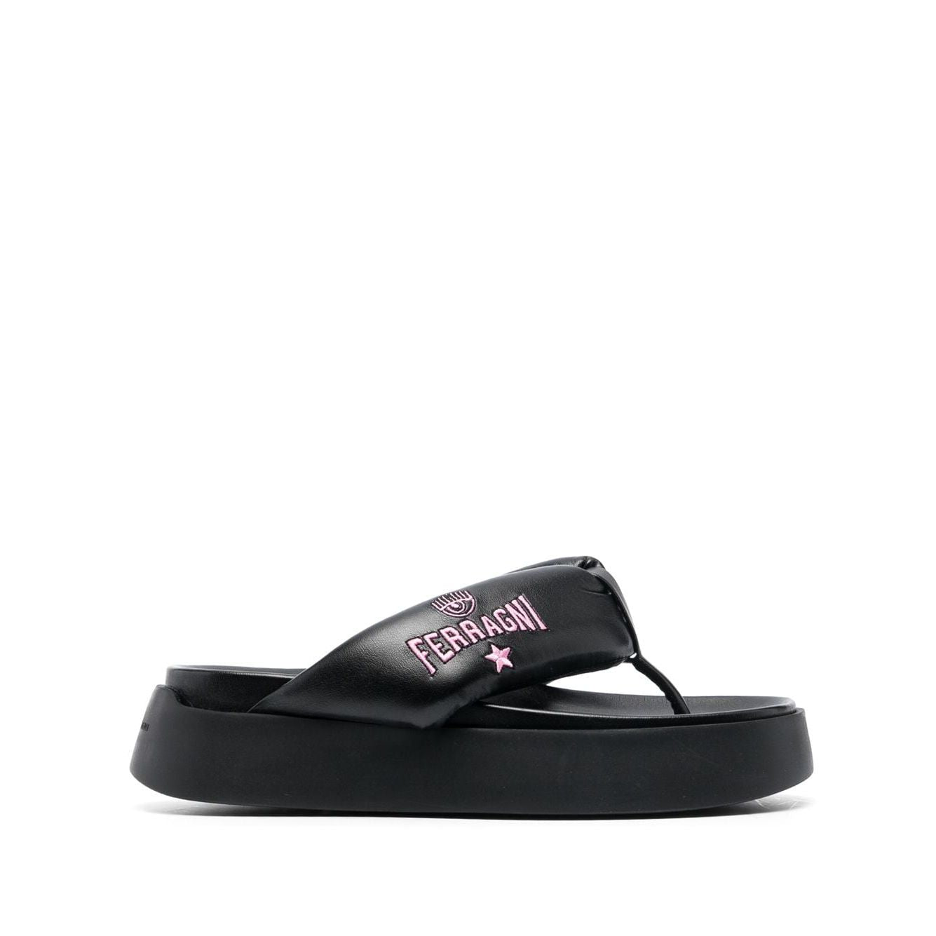 Chiara Ferragni Sandals Black CF3149CFPLATFORM001
