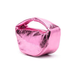 By Far Metallic leather shoulder bag 23SSBCUSSLPPASMALPP