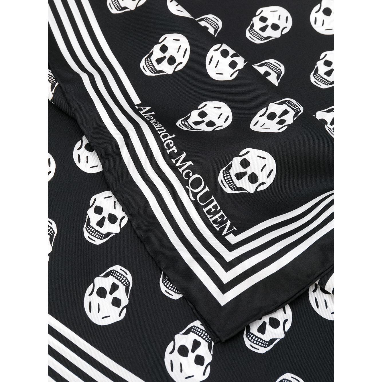 Alexander McQueen Skull silk scarf 5909293001Q1078-AI23