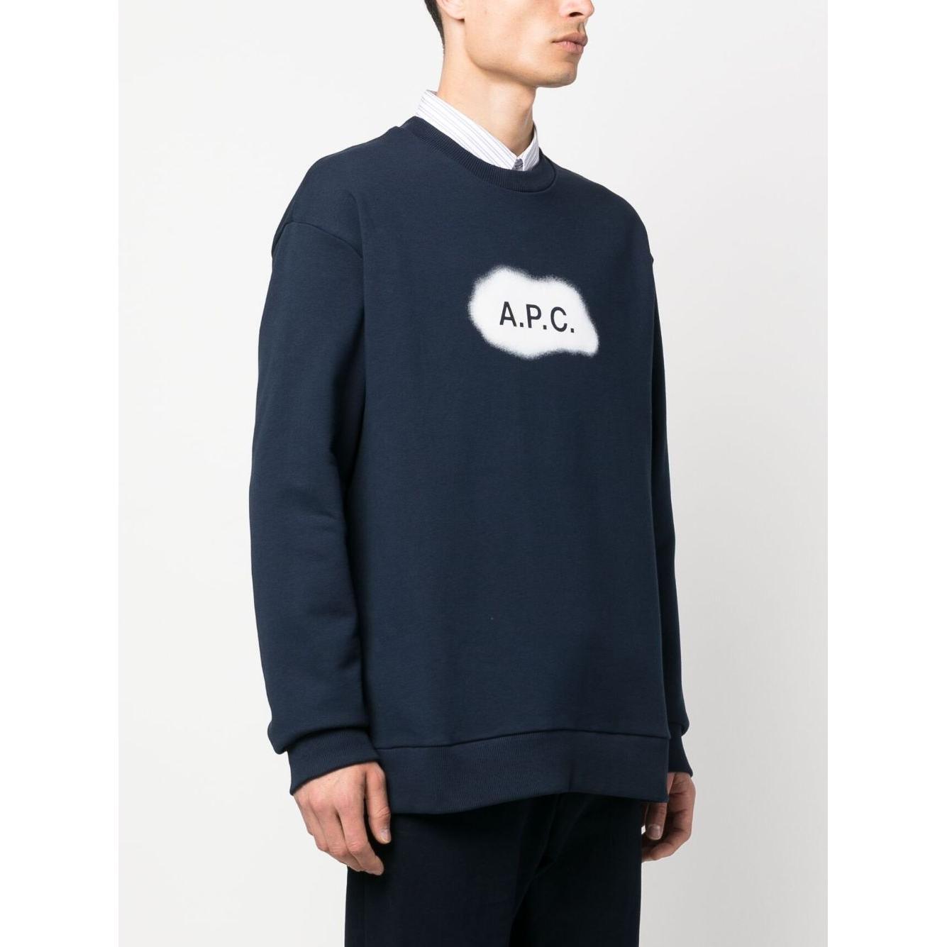 A.P.C. Sweaters Blue COEIPH27825IAK