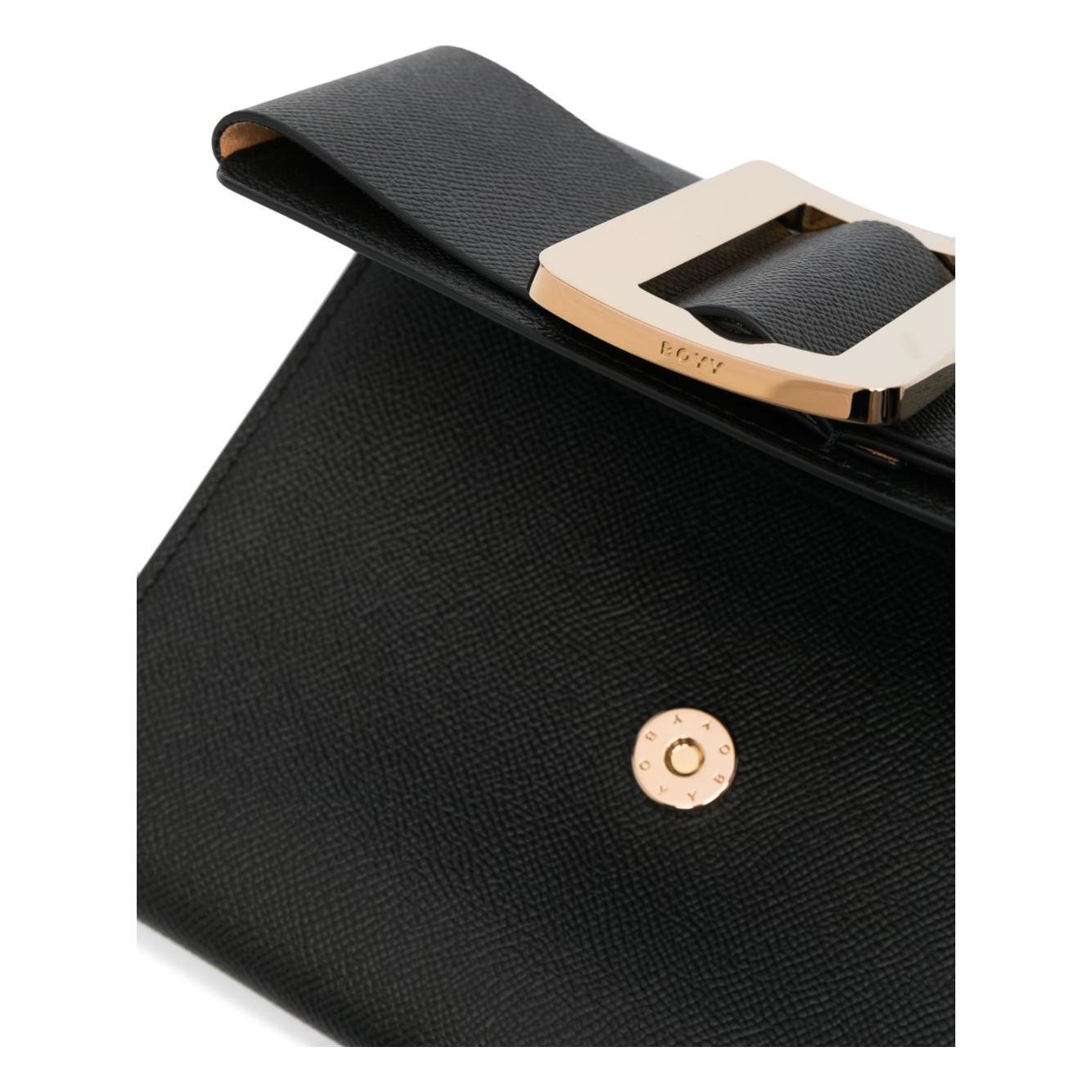 Boyy Buckle Travel Case Epsom Leather Handbag BUCKLETRAVELCASEEPSOMCS/CSDBLACK