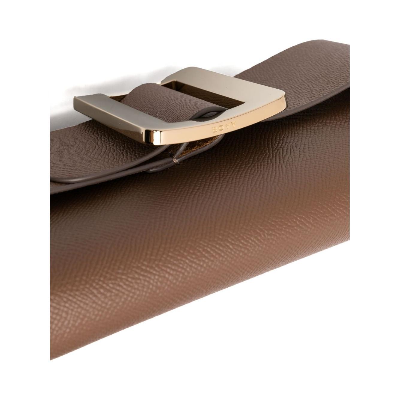 Boyy Buckle Travel Case Epsom Leather Handbag BUCKLETRAVELCASEEPSOMCS/CSDMOCHA