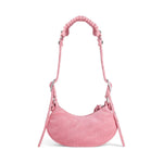Balenciaga Le Cagole XS denim shoulder bag 6713092AAFO5812