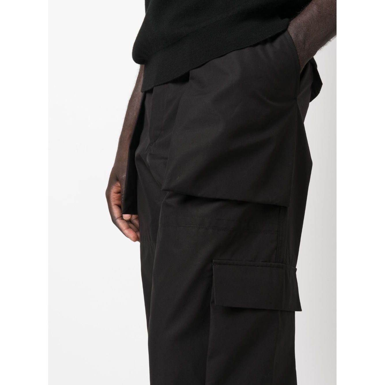 Alexander McQueen Cotton Cargo Trousers 746127QVS771000