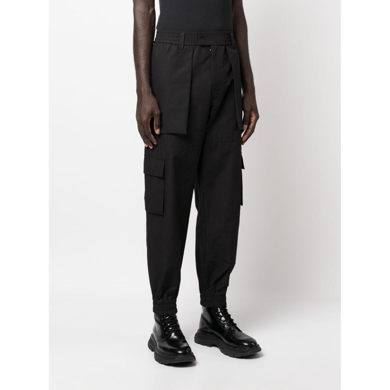 Alexander McQueen Cotton Cargo Trousers 746127QVS771000