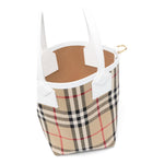 Burberry check motif mini bucket bag 8072348A1464