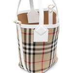 Burberry check motif mini bucket bag 8072348A1464
