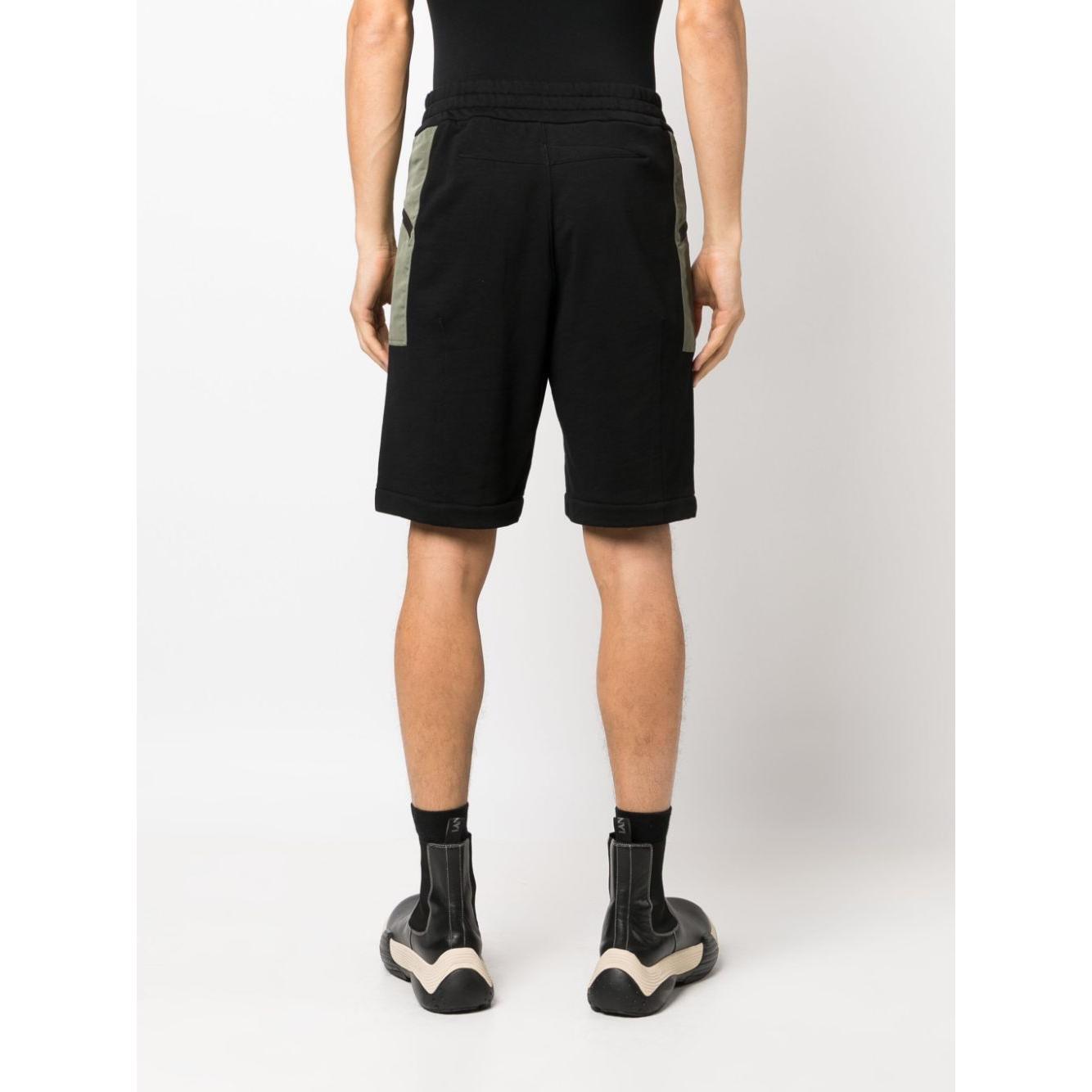 Alexander McQueen two-tone Elasticated Track Shorts 754555QVX431000