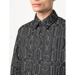 Palm Angels Shirts Grey PMEA251E23FAB0011103
