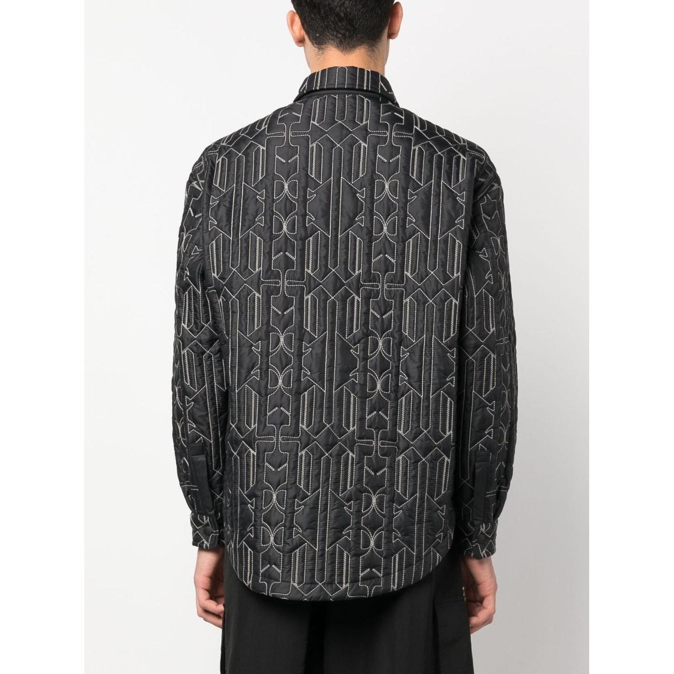 Palm Angels Shirts Grey PMEA251E23FAB0011103