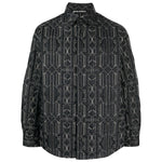 Palm Angels Shirts Grey PMEA251E23FAB0011103