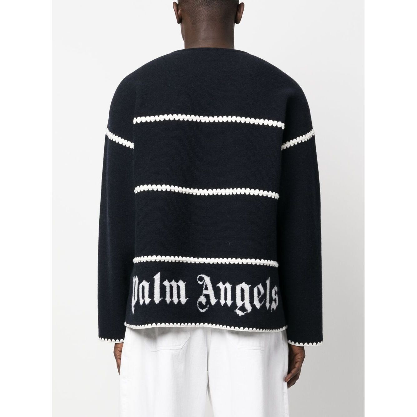 Palm Angels Sweaters Blue