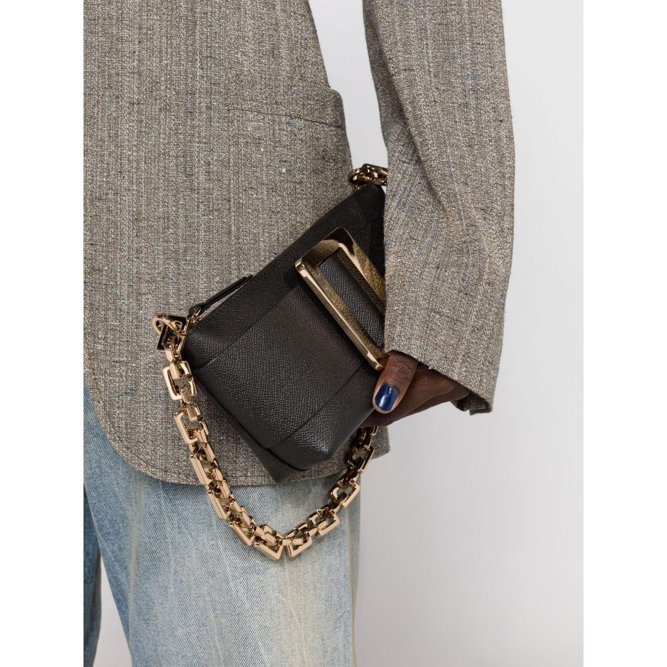 Boyy Bobby 18 soft leather handbag BUCKLEPOUCHETTEEPSOMCS/CSDBLACK