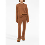 Alanui Trousers Camel LWHG001F23KNI0026200