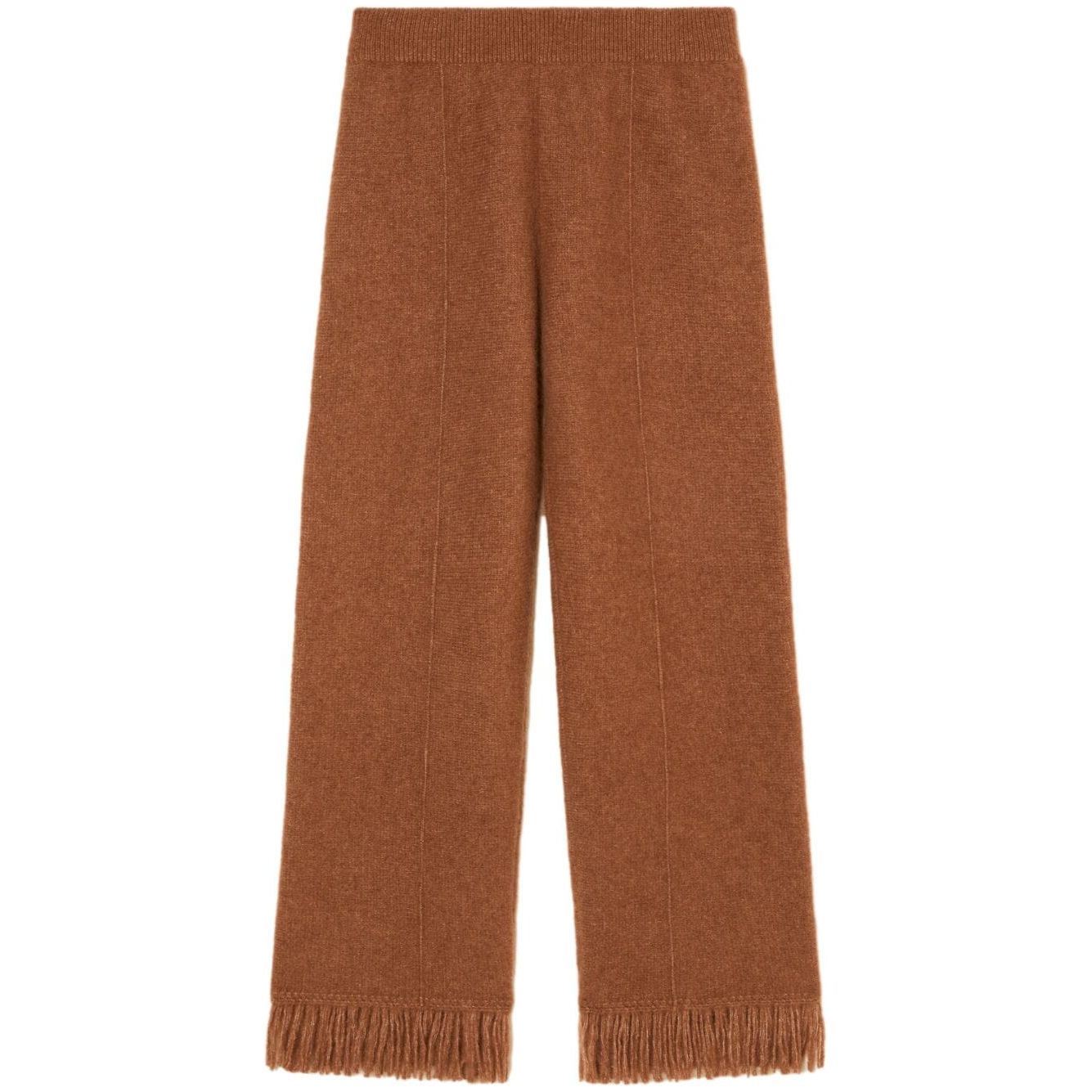 Alanui Trousers Camel LWHG001F23KNI0026200