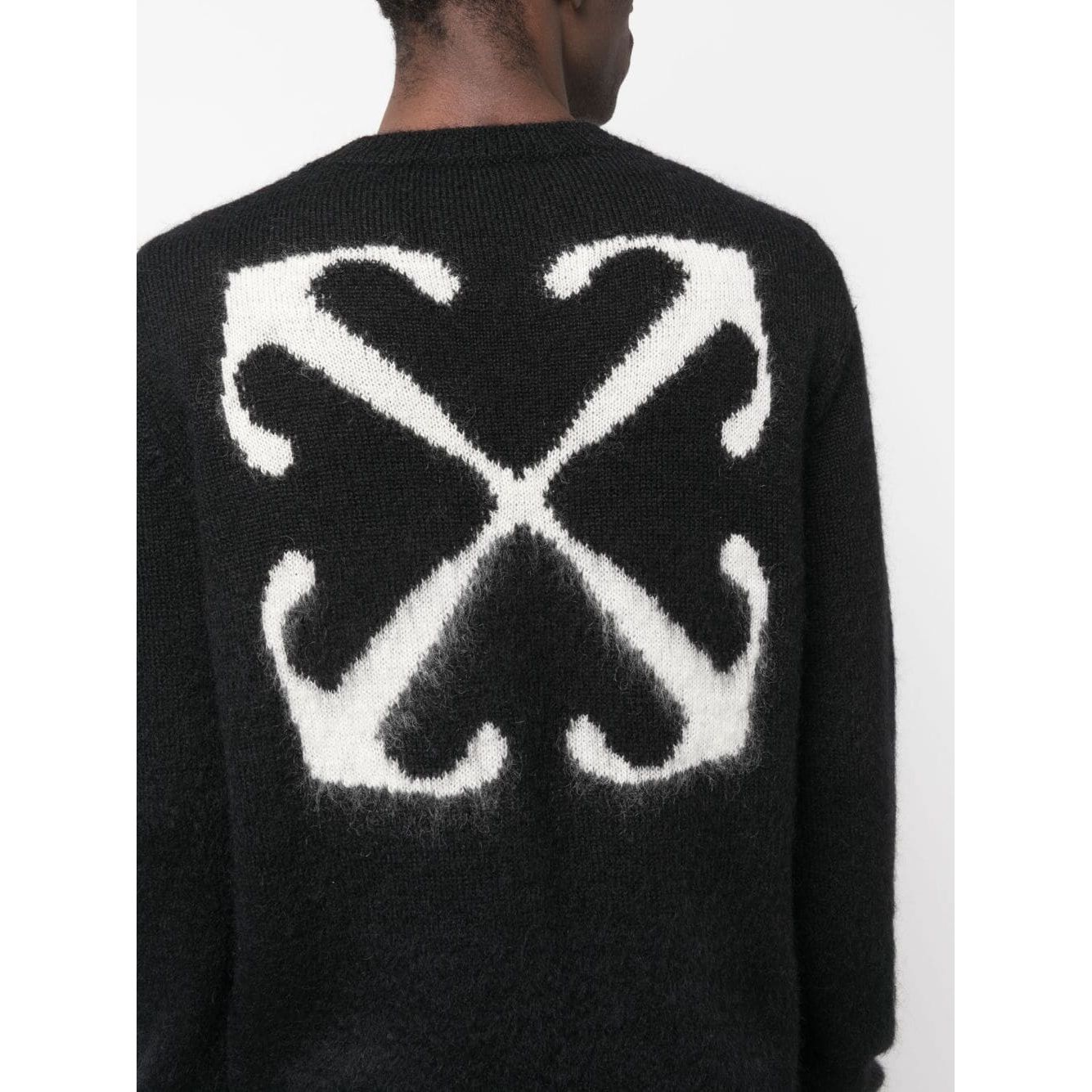 Off White Arrow Crewneck Sweater