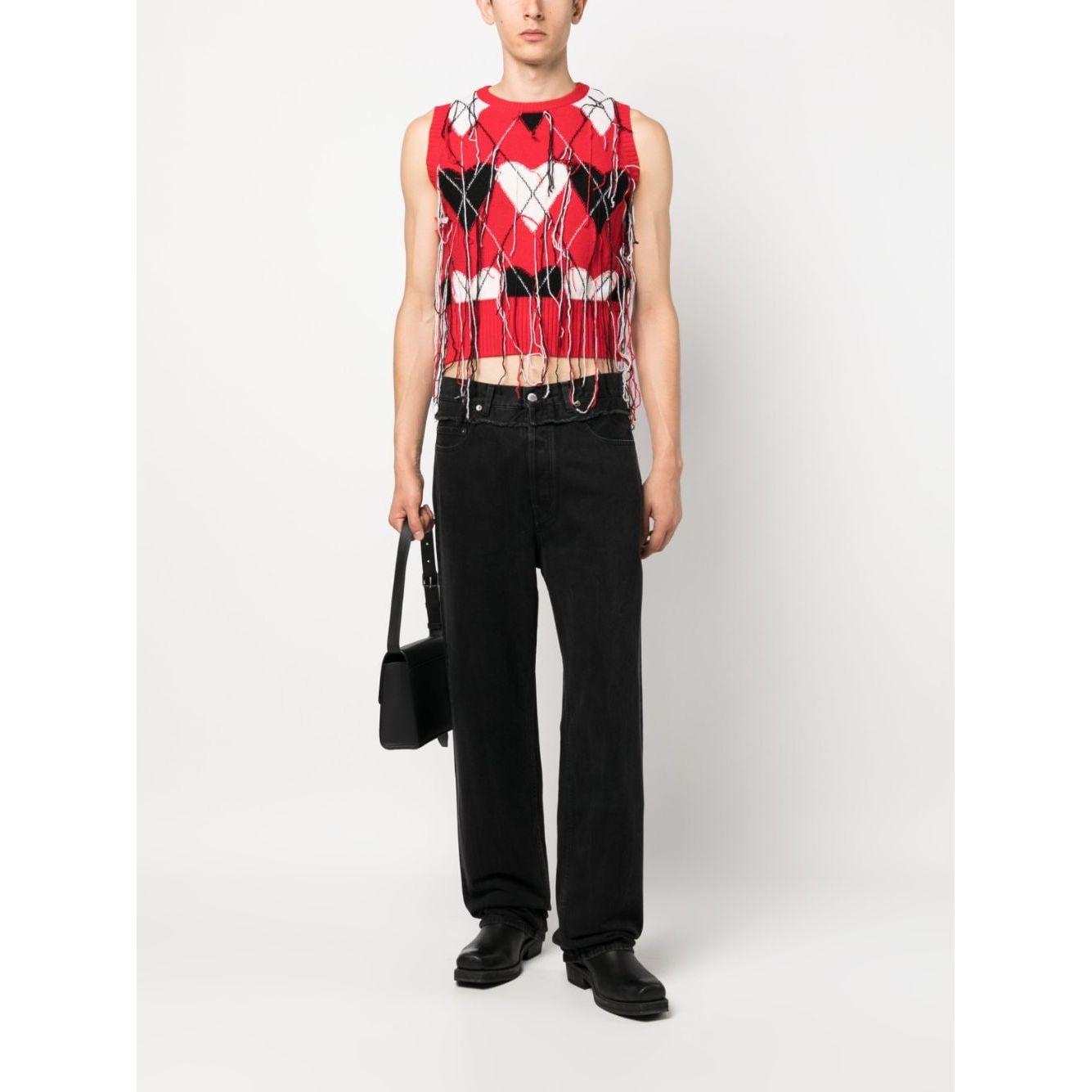 Ambush Jeans Black BMYA020F23DEN0011200