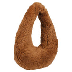 Anita Bilardi Faux fur shoulder bag TWISTCAMEL